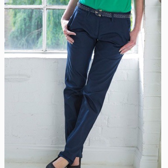 Navy Blue Chinos - Picture 2 of 5